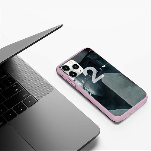 Чехол iPhone 11 Pro матовый Destiny 2 / 3D-Розовый – фото 3