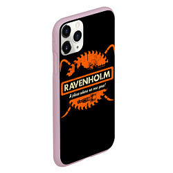Чехол iPhone 11 Pro матовый Ravenholm, цвет: 3D-розовый — фото 2