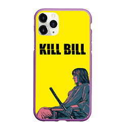 Чехол iPhone 11 Pro матовый Kill Bill, цвет: 3D-фиолетовый