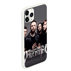 Чехол iPhone 11 Pro матовый Bullet For My Valentine, цвет: 3D-белый — фото 2