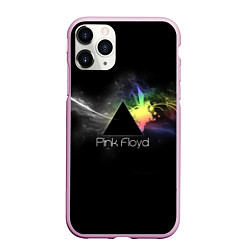 Чехол iPhone 11 Pro матовый Pink Floyd Logo, цвет: 3D-розовый