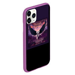 Чехол iPhone 11 Pro матовый Dethklok: Angel, цвет: 3D-фиолетовый — фото 2