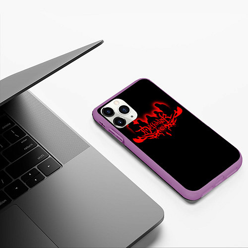 Чехол iPhone 11 Pro матовый Dethklok / 3D-Фиолетовый – фото 3