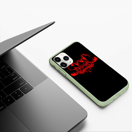 Чехол iPhone 11 Pro матовый Dethklok / 3D-Салатовый – фото 3