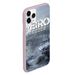 Чехол iPhone 11 Pro матовый Metro Exodus: Cold Winter, цвет: 3D-розовый — фото 2