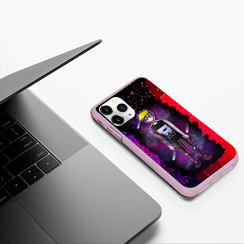 Чехол iPhone 11 Pro матовый Twenty one pilots / 3D-Розовый – фото 3