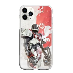 Чехол iPhone 11 Pro матовый Destiny: Red