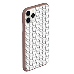 Чехол iPhone 11 Pro матовый OnePunchMan, цвет: 3D-коричневый — фото 2