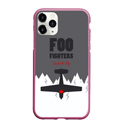 Чехол iPhone 11 Pro матовый Foo Fighters: Learn to fly