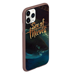 Чехол iPhone 11 Pro матовый Sea of thieves, цвет: 3D-коричневый — фото 2