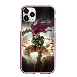 Чехол iPhone 11 Pro матовый Darksiders Warrior, цвет: 3D-розовый