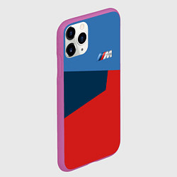 Чехол iPhone 11 Pro матовый Бмв Bmw 2018 №2, цвет: 3D-фиолетовый — фото 2
