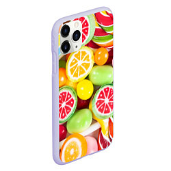 Чехол iPhone 11 Pro матовый Candy Summer, цвет: 3D-светло-сиреневый — фото 2