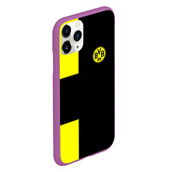 Чехол iPhone 11 Pro матовый BVB FC: Black style, цвет: 3D-фиолетовый — фото 2