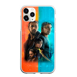 Чехол iPhone 11 Pro матовый Blade Runner Heroes, цвет: 3D-белый