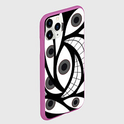 Чехол iPhone 11 Pro матовый Alchemist Eyes, цвет: 3D-фиолетовый — фото 2