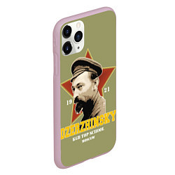 Чехол iPhone 11 Pro матовый Высшая школа КГБ, цвет: 3D-розовый — фото 2
