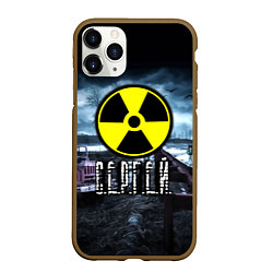 Чехол iPhone 11 Pro матовый S.T.A.L.K.E.R: Сергей, цвет: 3D-коричневый