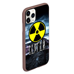 Чехол iPhone 11 Pro матовый S.T.A.L.K.E.R: Сергей, цвет: 3D-коричневый — фото 2