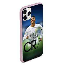 Чехол iPhone 11 Pro матовый CR7, цвет: 3D-розовый — фото 2