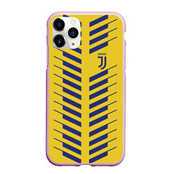 Чехол iPhone 11 Pro матовый FC Juventus: Creative, цвет: 3D-розовый