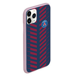 Чехол iPhone 11 Pro матовый FC PSG: Creative, цвет: 3D-розовый — фото 2