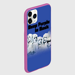 Чехол iPhone 11 Pro матовый Deep Purple In the rock, цвет: 3D-фиолетовый — фото 2