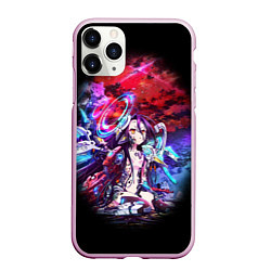 Чехол iPhone 11 Pro матовый No Game No Life Zero, цвет: 3D-розовый