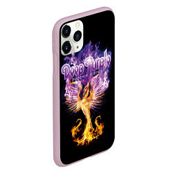 Чехол iPhone 11 Pro матовый Deep Purple: Phoenix Rising, цвет: 3D-розовый — фото 2