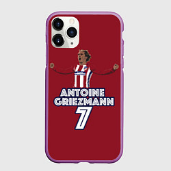 Чехол iPhone 11 Pro матовый Antoine Griezmann 7