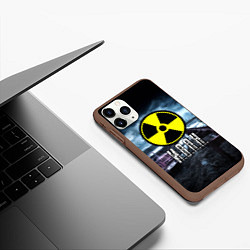 Чехол iPhone 11 Pro матовый S.T.A.L.K.E.R: Иван, цвет: 3D-коричневый — фото 2