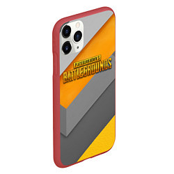 Чехол iPhone 11 Pro матовый PUBG: Weapon Skin, цвет: 3D-красный — фото 2