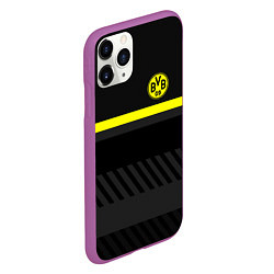 Чехол iPhone 11 Pro матовый FC Borussia 2018 Original #3, цвет: 3D-фиолетовый — фото 2