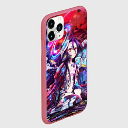 Чехол iPhone 11 Pro матовый No Game No Life Zero, цвет: 3D-малиновый — фото 2