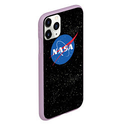 Чехол iPhone 11 Pro матовый NASA: Endless Space, цвет: 3D-сиреневый — фото 2