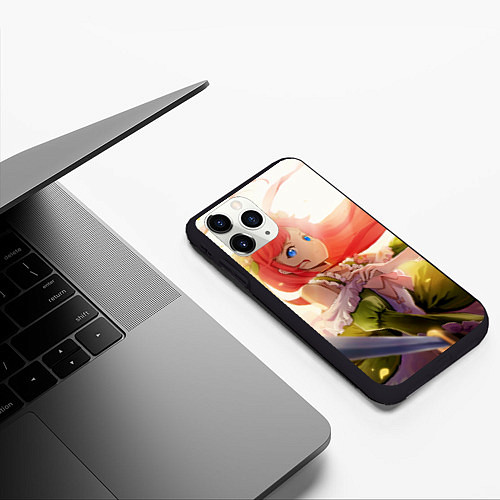 Чехол iPhone 11 Pro матовый Терезия ван Астрея / 3D-Черный – фото 3