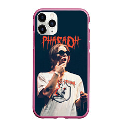 Чехол iPhone 11 Pro матовый Pharaoh, цвет: 3D-малиновый