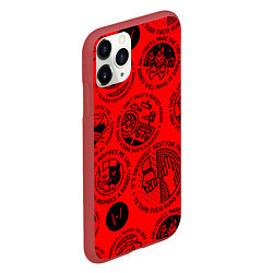 Чехол iPhone 11 Pro матовый 21 Pilots: Don't Trust, цвет: 3D-красный — фото 2