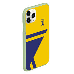 Чехол iPhone 11 Pro матовый FC Juventus: Star, цвет: 3D-салатовый — фото 2