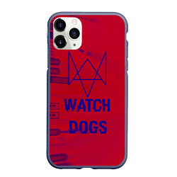 Чехол iPhone 11 Pro матовый Watch Dogs: Hacker Collection