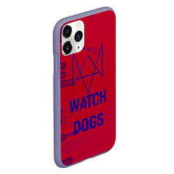 Чехол iPhone 11 Pro матовый Watch Dogs: Hacker Collection, цвет: 3D-серый — фото 2