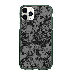 Чехол iPhone 11 Pro матовый Cs:go - DoomKitty Collection 2022, цвет: 3D-темно-зеленый