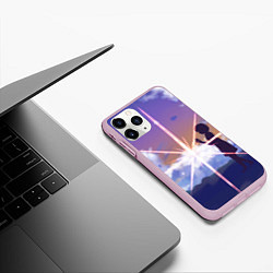 Чехол iPhone 11 Pro матовый Your Name, цвет: 3D-розовый — фото 2