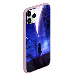 Чехол iPhone 11 Pro матовый Your Name, цвет: 3D-розовый — фото 2