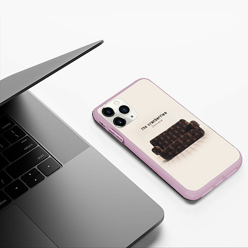 Чехол iPhone 11 Pro матовый The Cranberries: Zombie / 3D-Розовый – фото 3