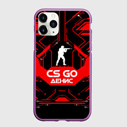 Чехол iPhone 11 Pro матовый CS:GO - Денис