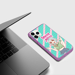 Чехол iPhone 11 Pro матовый Пошлая Молли, цвет: 3D-фиолетовый — фото 2