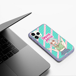 Чехол iPhone 11 Pro матовый Пошлая Молли, цвет: 3D-светло-сиреневый — фото 2