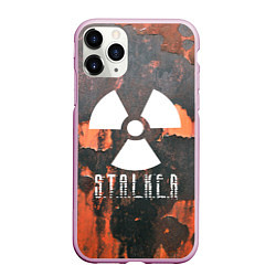 Чехол iPhone 11 Pro матовый S.T.A.L.K.E.R: Orange Toxic, цвет: 3D-розовый