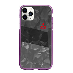 Чехол iPhone 11 Pro матовый MITSUBISHI SPORT